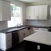 white tile kitchen wall 