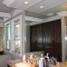 large mirror in bathroom 